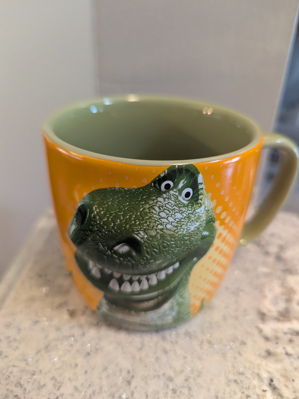 Disney's Toy Story Rex Mug- Disney Store 3 1/2 Inches Tall